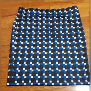 ELOQUII Women's Blue / White Skirt Sz 24
